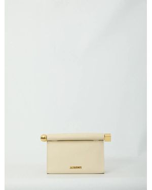 Jacquemus Le Sac Rond Carre - Natural