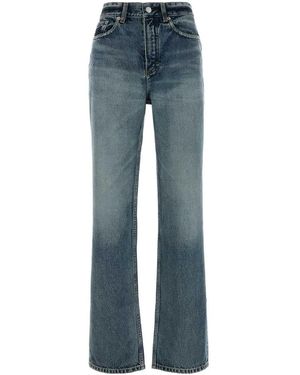 Alaïa Alaia Straight Jeans Vintage Denim - Blue