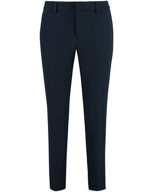 PT01 New York Techno Fabric Tailored Pants - Blue