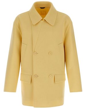 Fendi Caban Coat - Yellow