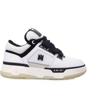 Amiri Mesh And Leather Low-Top Trainers - White