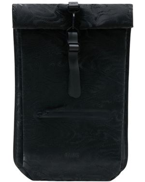 Rains Rolltop W3 Backpack - Black