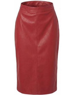 Pinko Polyester Flared Skirt
