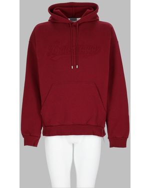 Balenciaga Felpa Con Logo - Red
