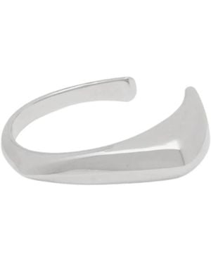 McQueen Elegant Brass Bijoux Accessory - White