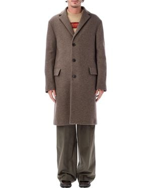 Dries Van Noten Rustic Coat - Brown