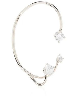 Panconesi "Three Point" Ear Cuff - White
