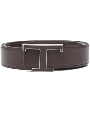 Tod's New T Belt P.35 Vers. 2 Fasciata - Gray
