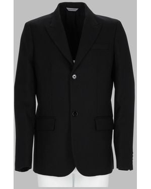 Balenciaga Sartorial Single-Breasted Wool Jacket - Black