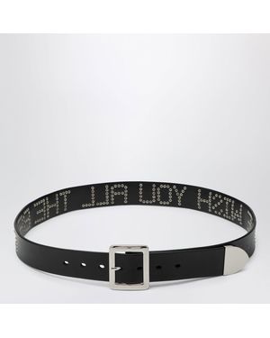 DAGGER Leather We Wish You All The Best Belt - Black