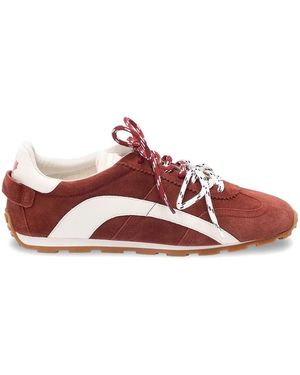 DSquared² Leather Flat Shoes - Red