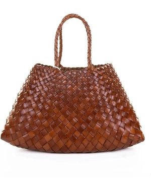 Dragon Diffusion Santa Croce Small Bag - Brown