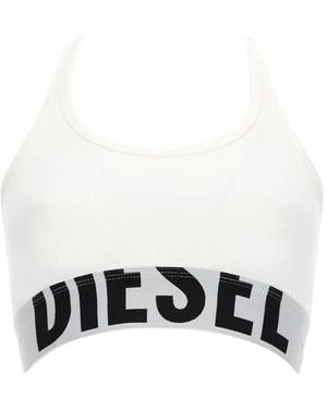 DIESEL Bra "Ufsb-Cotton-Race" - White