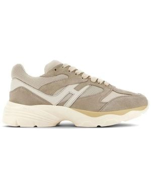 Hogan Sneaker With Logo - Natural