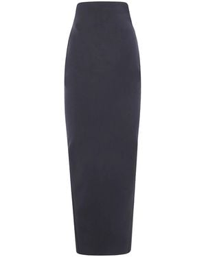Rick Owens "Dirt Pillar" Skirt - Blue