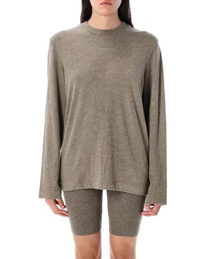 Fear Of God Cotton-Blend Top - Grey