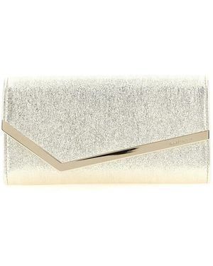 Jimmy Choo 'Emmie' Clutch - Grey