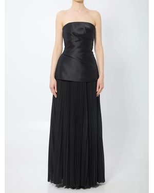 Solace London Claudette Maxi Dress - Black