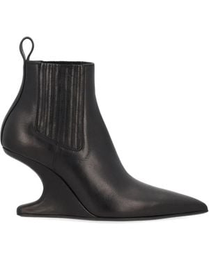 Rick Owens "Ankle Sharp" Boot - Black