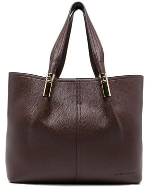Elisabetta Franchi Shopping Bag - Brown