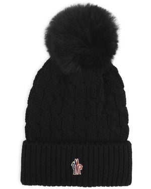 Moncler Wool Beanie - Black