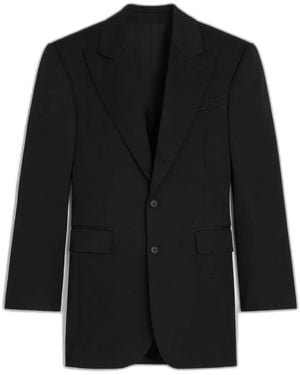 Celine Colonne Wool Jacket - Black