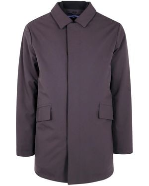 People Of Shibuya "Ninaru" Medium Coat - Purple