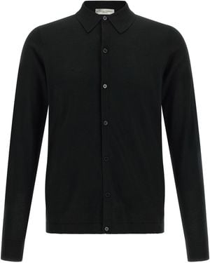 LARMERI STUDIO Shirt Polo Shirt - Black