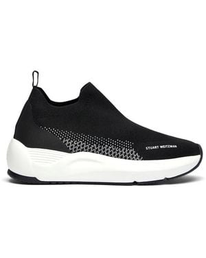 Stuart Weitzman Sw Glide Sneaker;Blk; B - Black