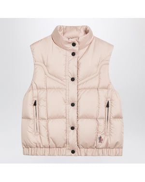 Moncler Doucy Polyester Vest - Pink