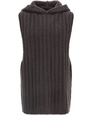 Rick Owens 'Hooded Tank' Top - Black