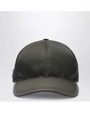 Prada Speedrock Camouflage Renylon Baseball Cap - Green