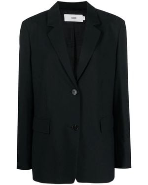 Closed Wool Blend Double-Breasted Jacket - Black