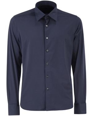 Rrd Stretch Oxford Shirt - Blue