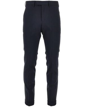 PT Torino Stretch Wool Master Fit Pants - Blue