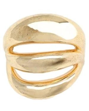 Panconesi Anello Triptych Blow Up - Metallic