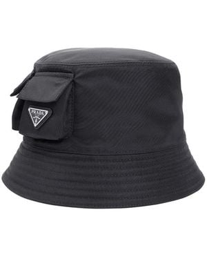Prada Re-Nylon Bucket Hat - Black