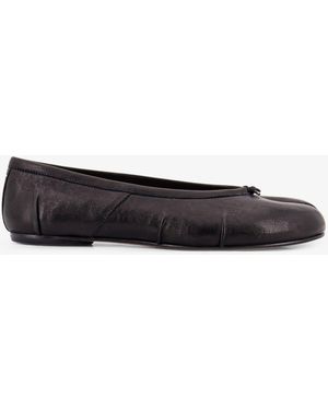 Maison Margiela Tabi Leather Ballerinas - White