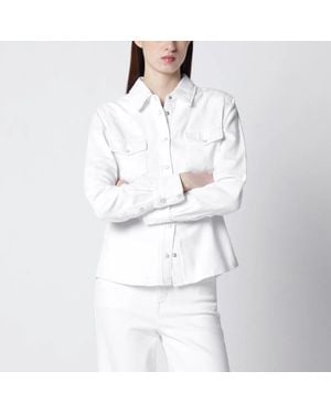 FRAME Rigid Denim Shirt - White