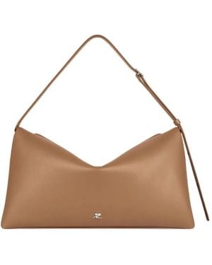 Courreges Courregès "Cuff" Leather Bag - Brown