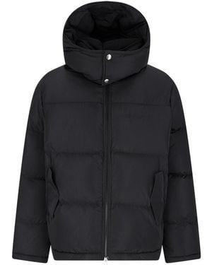 Off-White c/o Virgil Abloh Polyester Down Jacket - Black