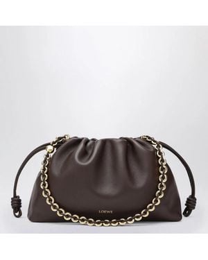 Loewe Medium Flamenco Clutch Bag - Black