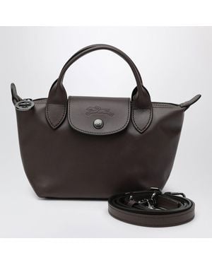 Longchamp Xs Le Pliage Xtra Bag Moka - Black