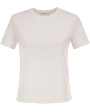 Max Mara Pure Donata Cotton T-Shirt - White