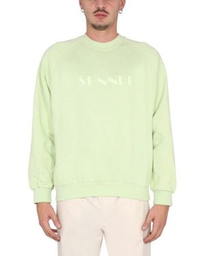 Sunnei Crewneck Sweatshirt - Green