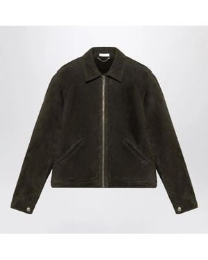 1989 STUDIO Dark Shearling Jacket - Black