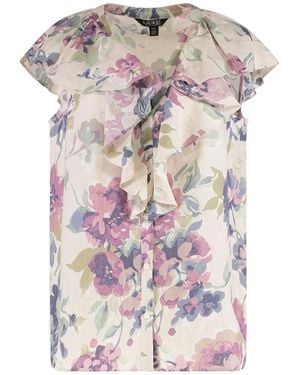 Ralph Lauren Linen Blouse - Pink