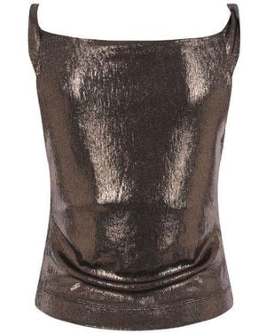 Vivienne Westwood Leather Top - Black