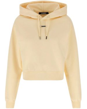 Jacquemus 'Le Hoodie Gros-Grain' Hoodie - Natural