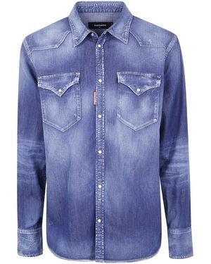 DSquared² "Classic Western" Shirt - Blue